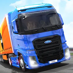 Скачать взломанную Truck Simulator : Europe  [МОД Бесконечные монеты] - стабильная версия apk на Андроид