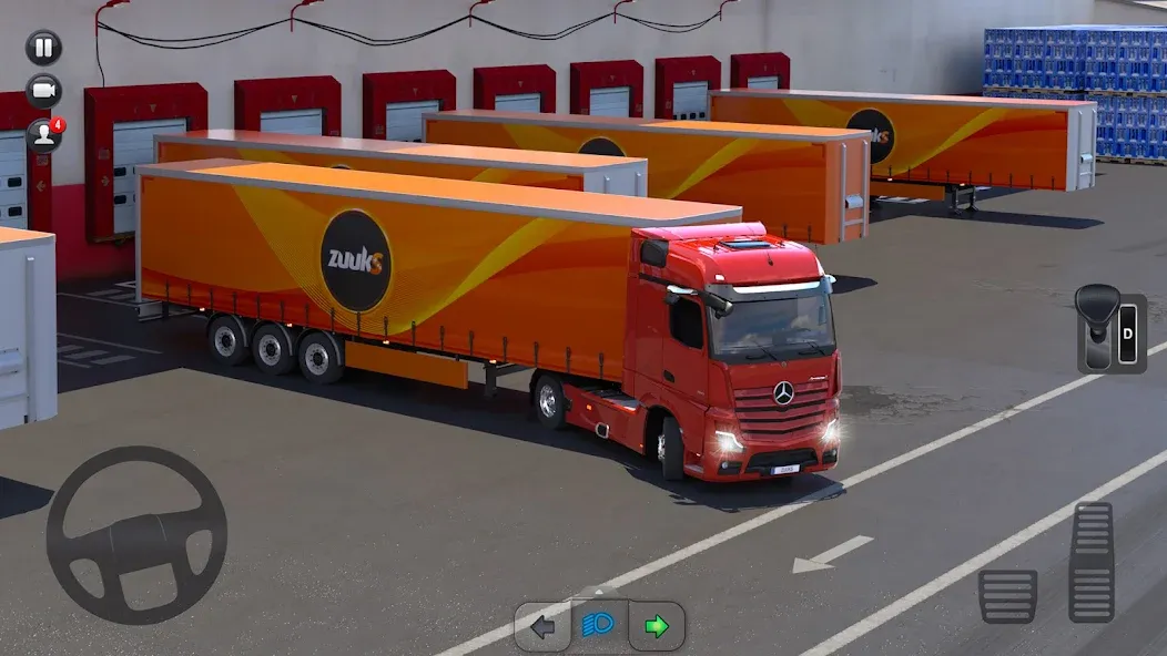 Truck Simulator : Ultimate (Трак Симулятор)  [МОД Mega Pack] Screenshot 5