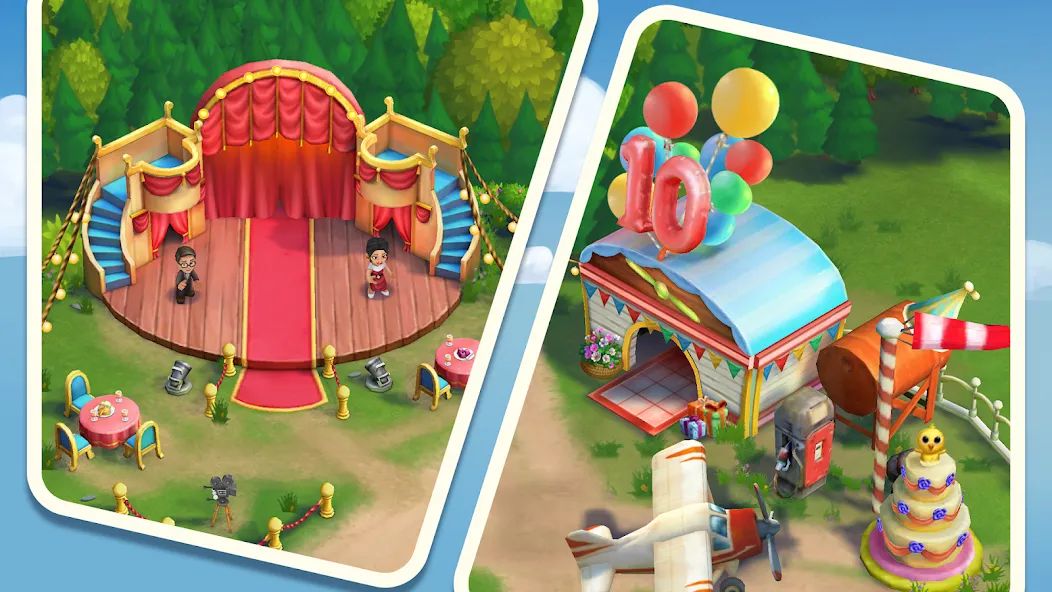 FarmVille 2: Country Escape (ФармВилл 2 С)  [МОД Много монет] Screenshot 2