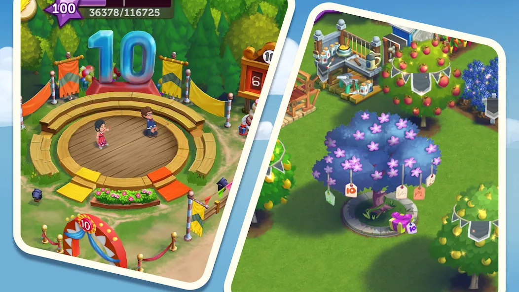 FarmVille 2: Country Escape (ФармВилл 2 С)  [МОД Много монет] Screenshot 3