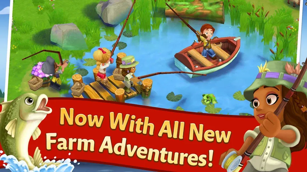 FarmVille 2: Country Escape (ФармВилл 2 С)  [МОД Много монет] Screenshot 5