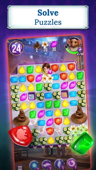 Harry Potter: Puzzles & Spells  [МОД Все открыто] Screenshot 1