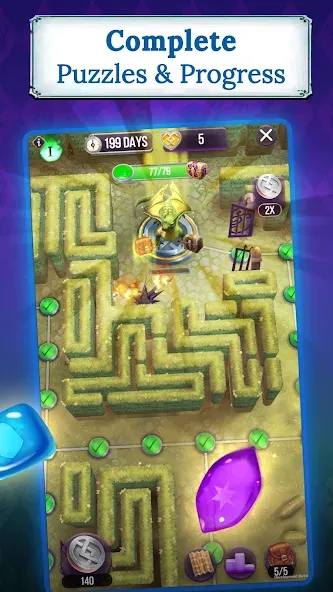 Harry Potter: Puzzles & Spells  [МОД Все открыто] Screenshot 5