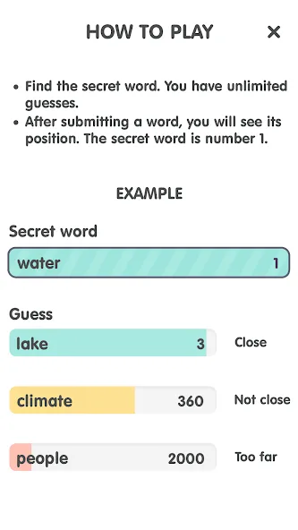 Contexto: Popular Words Game (Контекст)  [МОД Много денег] Screenshot 5