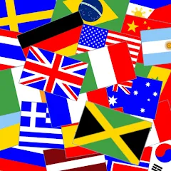 Скачать взлом The Flags of the World Quiz  [МОД Много монет] - стабильная версия apk на Андроид