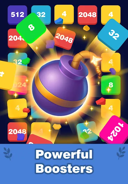 2248 Number block puzzle 2048 (Две тысячи двести сорок восемь)  [МОД Много денег] Screenshot 5