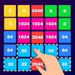 Скачать взлом 2248 Number block puzzle 2048 (Две тысячи двести сорок восемь)  [МОД Много денег] - полная версия apk на Андроид