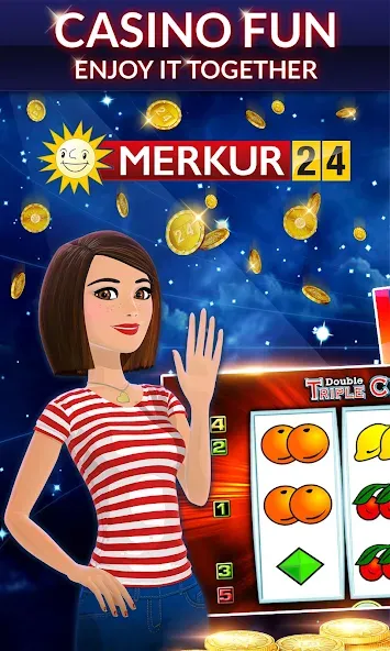 Merkur24 – Slots & Casino (Меркур24 Казино)  [МОД Unlocked] Screenshot 1