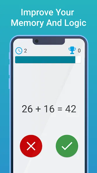 Math Games: Brain iq riddles  [МОД Много денег] Screenshot 5