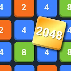 Скачать взломанную 2048: Puzzle Game! Merge Block (Две тысячи сорок восемь)  [МОД Много денег] - стабильная версия apk на Андроид