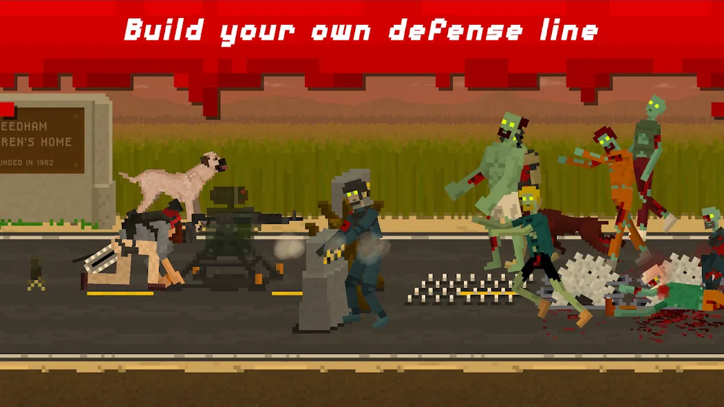 They Are Coming Zombie Defense (Теи Аре Каминг Зомби Дефенс)  [МОД Unlocked] Screenshot 1