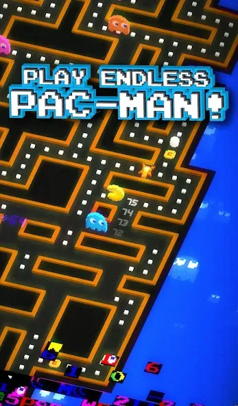 PAC-MAN 256 - Endless Maze (ПАК)  [МОД Unlocked] Screenshot 1