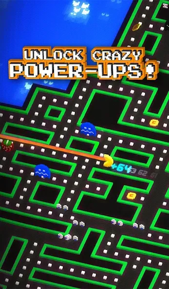 PAC-MAN 256 - Endless Maze (ПАК)  [МОД Unlocked] Screenshot 5