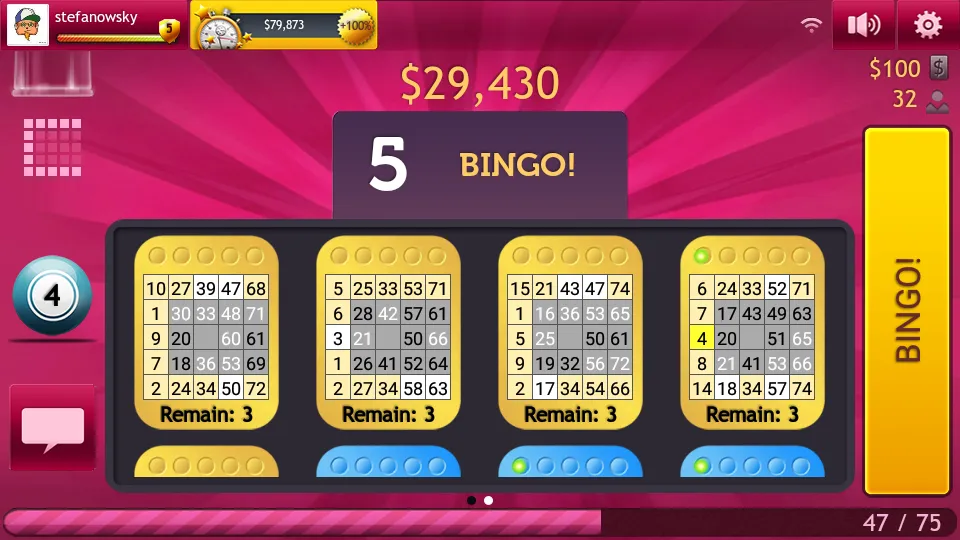 Bingo 75 & 90 by GameDesire  [МОД Unlimited Money] Screenshot 4