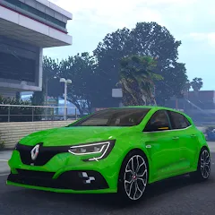 Взлом Renault Megane RS Simulator (Рено Меган  Симулятор)  [МОД Бесконечные деньги] - стабильная версия apk на Андроид