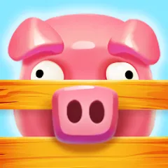 Взломанная Farm Jam: Animal Parking Game (Фарм Джам)  [МОД Unlocked] - последняя версия apk на Андроид