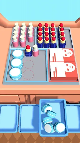 Fill Up Fridge：Organizing Game  [МОД Бесконечные монеты] Screenshot 3