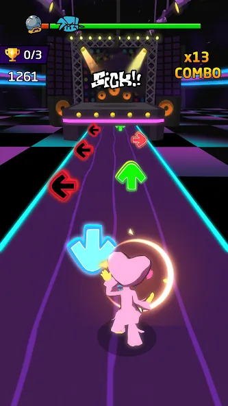 Blade Night : Rhythm Saber (Блейд Найт)  [МОД Бесконечные монеты] Screenshot 1