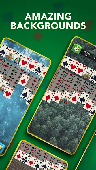 FreeCell Classic Card Game (ФриСел Классическая карточная игра)  [МОД Бесконечные монеты] Screenshot 2