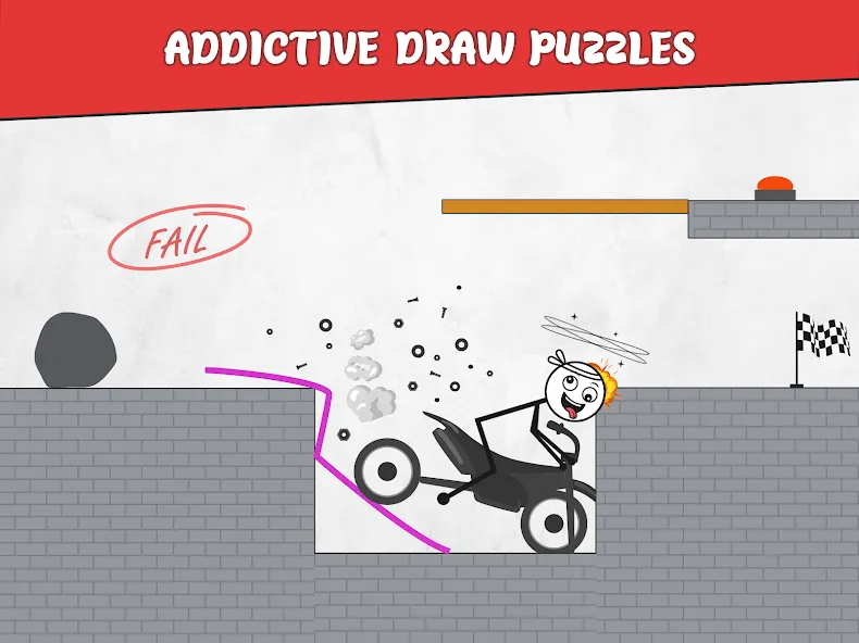 Draw Bridge: Puzzle Games (Дроу Бридж)  [МОД Много монет] Screenshot 3