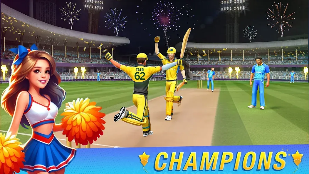 Play Cricket Games (Плей Крикет Геймс)  [МОД Бесконечные монеты] Screenshot 1