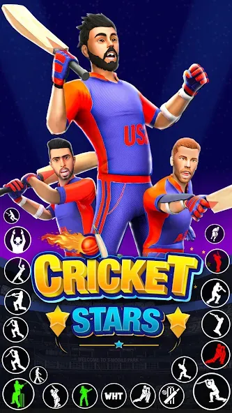 Play Cricket Games (Плей Крикет Геймс)  [МОД Бесконечные монеты] Screenshot 4