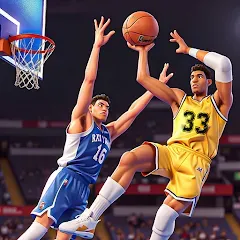 Скачать взломанную Dunk Smash: Basketball Games (Баскетбольные игры)  [МОД Mega Pack] - полная версия apk на Андроид