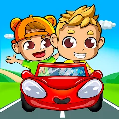 Взлом Vlad and Niki: Car Games  [МОД Много монет] - стабильная версия apk на Андроид