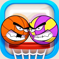 Взломанная Your Balls: Basketball Game (Йоур Баллс)  [МОД Бесконечные монеты] - стабильная версия apk на Андроид