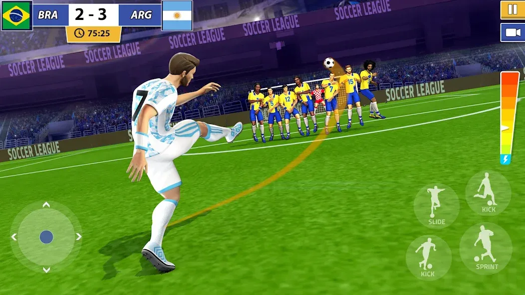 Soccer Star: Soccer Kicks Game (окер Стар)  [МОД Mega Pack] Screenshot 3