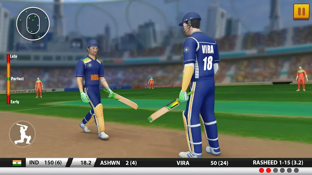 World Cricket Games :T20 Cup (Ворлд Крикет Геймс)  [МОД Бесконечные деньги] Screenshot 4