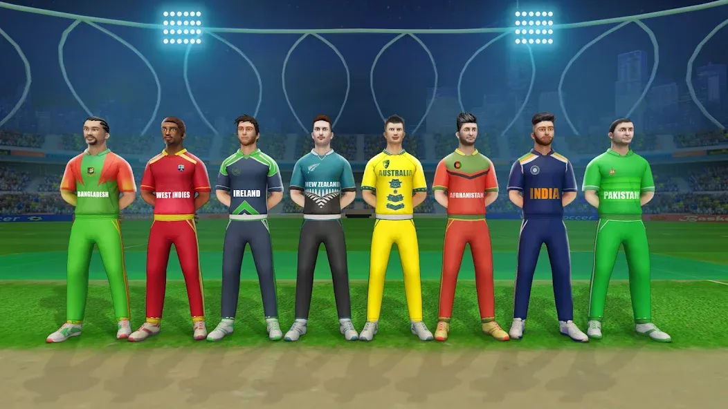 World Cricket Games :T20 Cup (Ворлд Крикет Геймс)  [МОД Бесконечные деньги] Screenshot 5