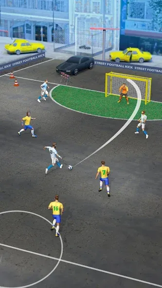 Street Football Kick Games (Уличный футбол Игры с ударами)  [МОД Unlocked] Screenshot 3