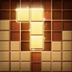 Взломанная Wood Block Puzzle (Вуд Блок Пазл)  [МОД Много денег] - полная версия apk на Андроид