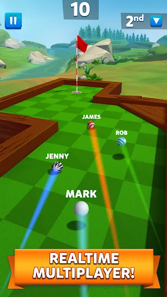 Golf Battle (Гольф баттл)  [МОД Много монет] Screenshot 2