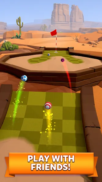 Golf Battle (Гольф баттл)  [МОД Много монет] Screenshot 3