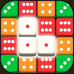 Взломанная Dice Craft - Merge Puzzle (Дайс Крафт)  [МОД Меню] - полная версия apk на Андроид