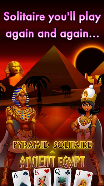 Pyramid Solitaire - Egypt (Пирамиды пасьянс)  [МОД Unlimited Money] Screenshot 2