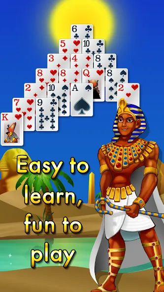 Pyramid Solitaire - Egypt (Пирамиды пасьянс)  [МОД Unlimited Money] Screenshot 3