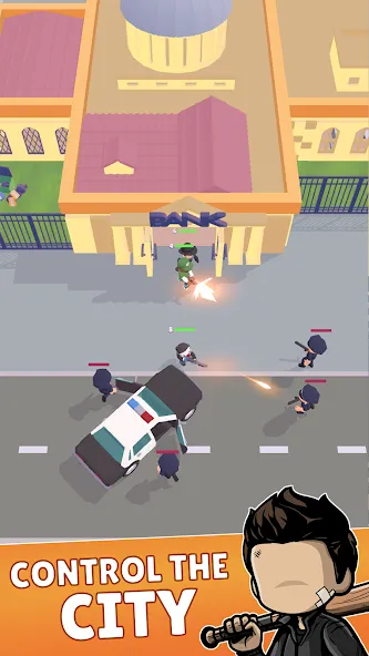 Merge Gangster Heist vs Police (Мердж Гангстер Хейст)  [МОД Menu] Screenshot 4