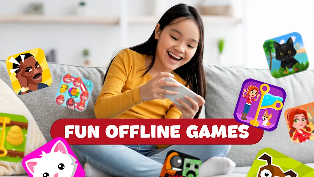 Offline Games: don't need wifi  [МОД Unlocked] Screenshot 1