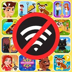 Взлом Offline Games: don't need wifi  [МОД Unlocked] - последняя версия apk на Андроид