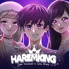 Скачать взломанную HaremKing - Waifu Dating Sim (ХаремКинг)  [МОД Бесконечные деньги] - полная версия apk на Андроид