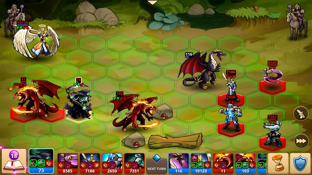 Magic War Legends  [МОД Unlimited Money] Screenshot 5