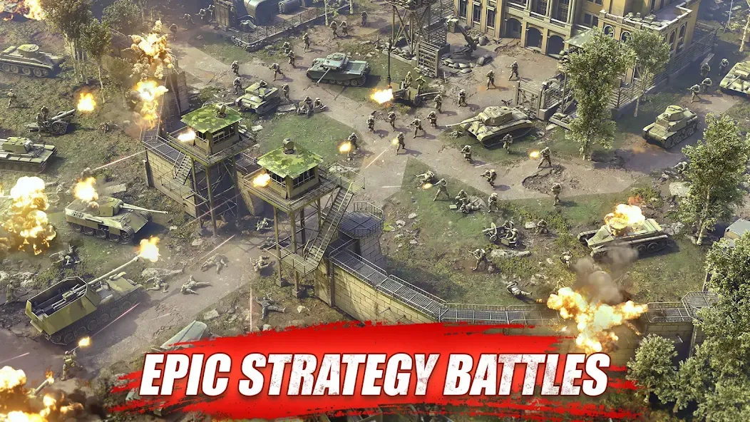 Heroes of War: Idle army game (Герои войны)  [МОД Все открыто] Screenshot 5