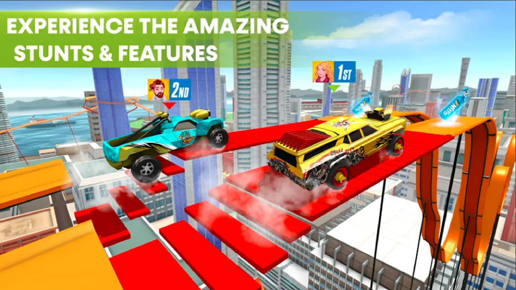 Race Off - Monster Truck Games  [МОД Бесконечные монеты] Screenshot 2