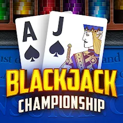 Скачать взломанную Blackjack Championship (Блэкджек Чемпионат)  [МОД Меню] - стабильная версия apk на Андроид