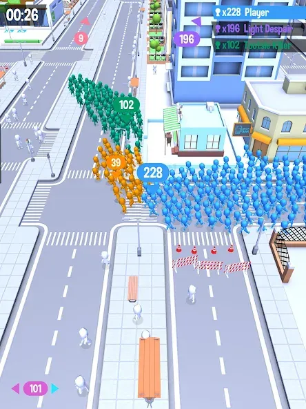 Crowd City (Крауд Сити)  [МОД Много монет] Screenshot 5