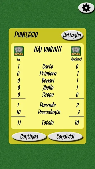 Scopa (Скопа)  [МОД Бесконечные монеты] Screenshot 5