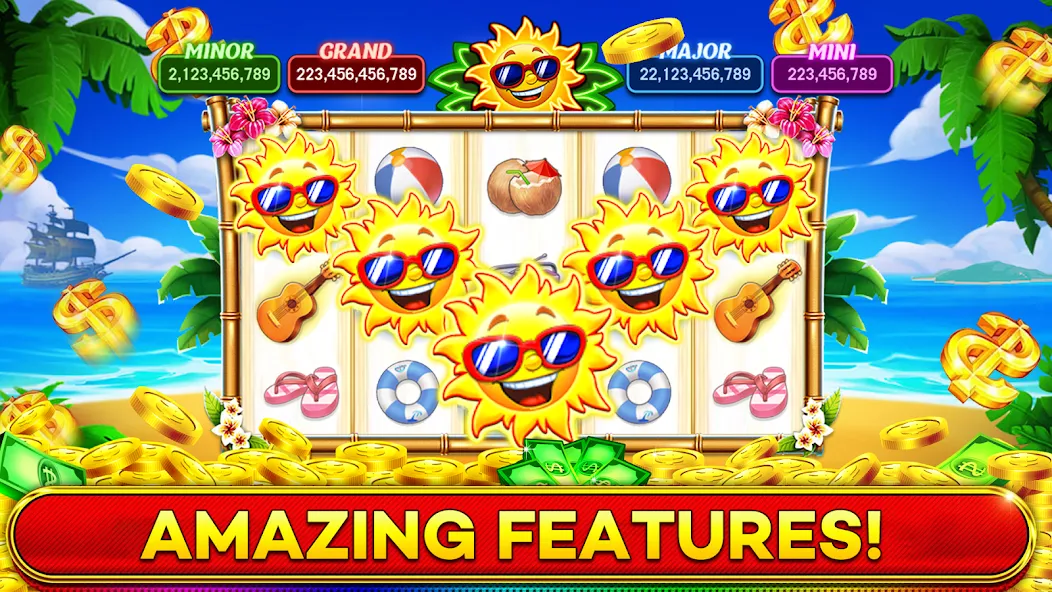 Jackpot Boom Casino Slot Games (Джекпот Бум Казино Игры на Слотмашинах)  [МОД Много денег] Screenshot 4